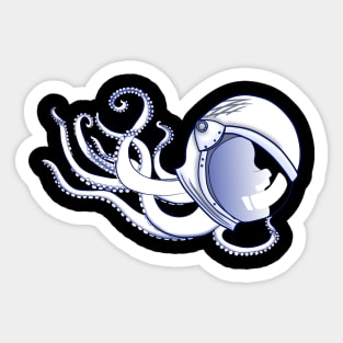 Space Octopus Sticker